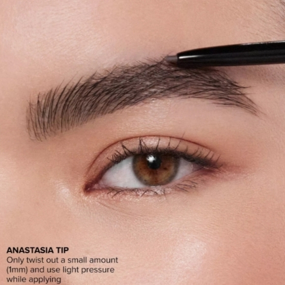 Anastasia Beverly Hills Skinny Brow Wiz Pencil: Medium Brown, .003oz, NIB - Picture 9 of 9